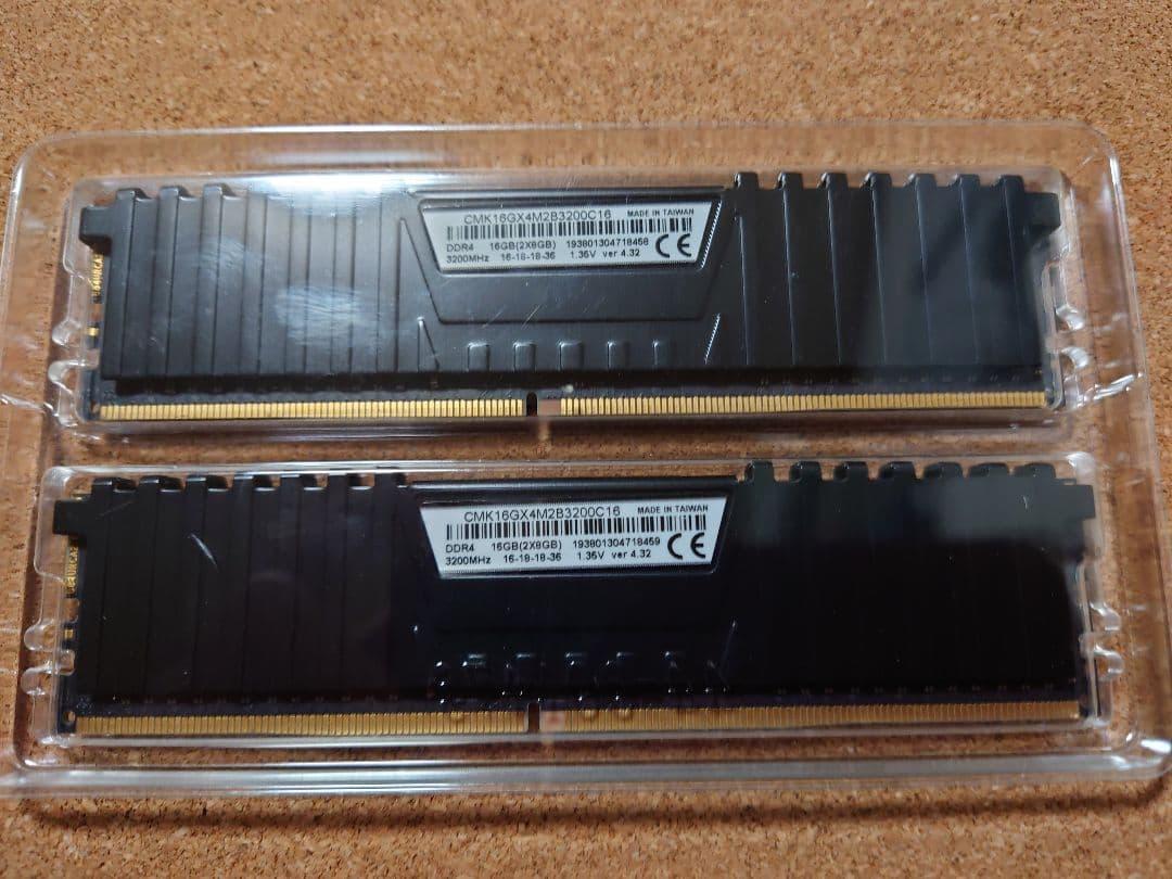 【PC】VENGEANCE LPX 8GB×2 DDR4 3200【メモリ】