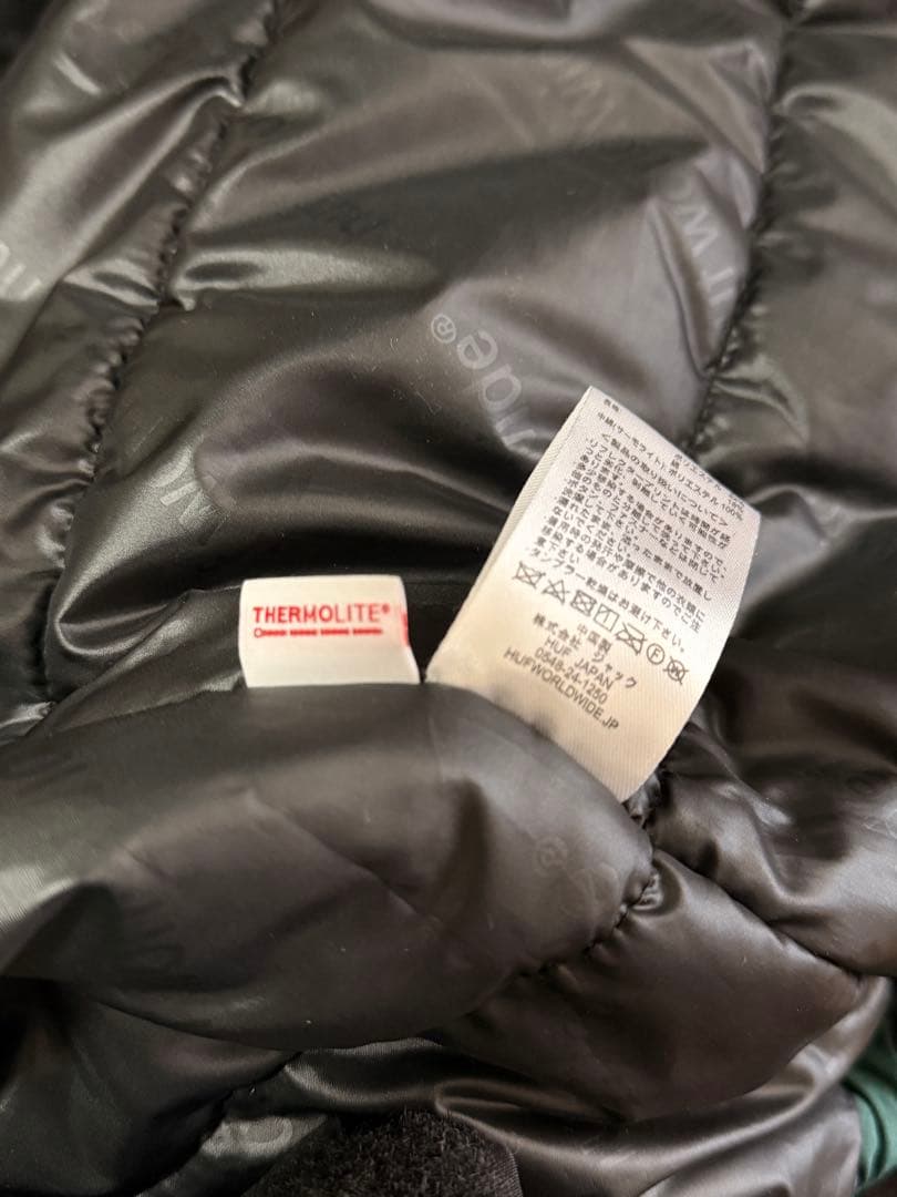 週末値下HUF NYSTROM PUFF JACKET 日本限定モデル