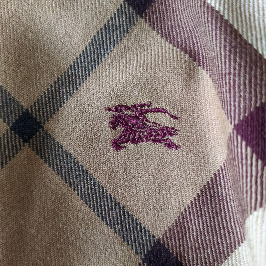 美品✨バーバリーブルーレーベル ノバチェック シャツワンピース ベルト 38