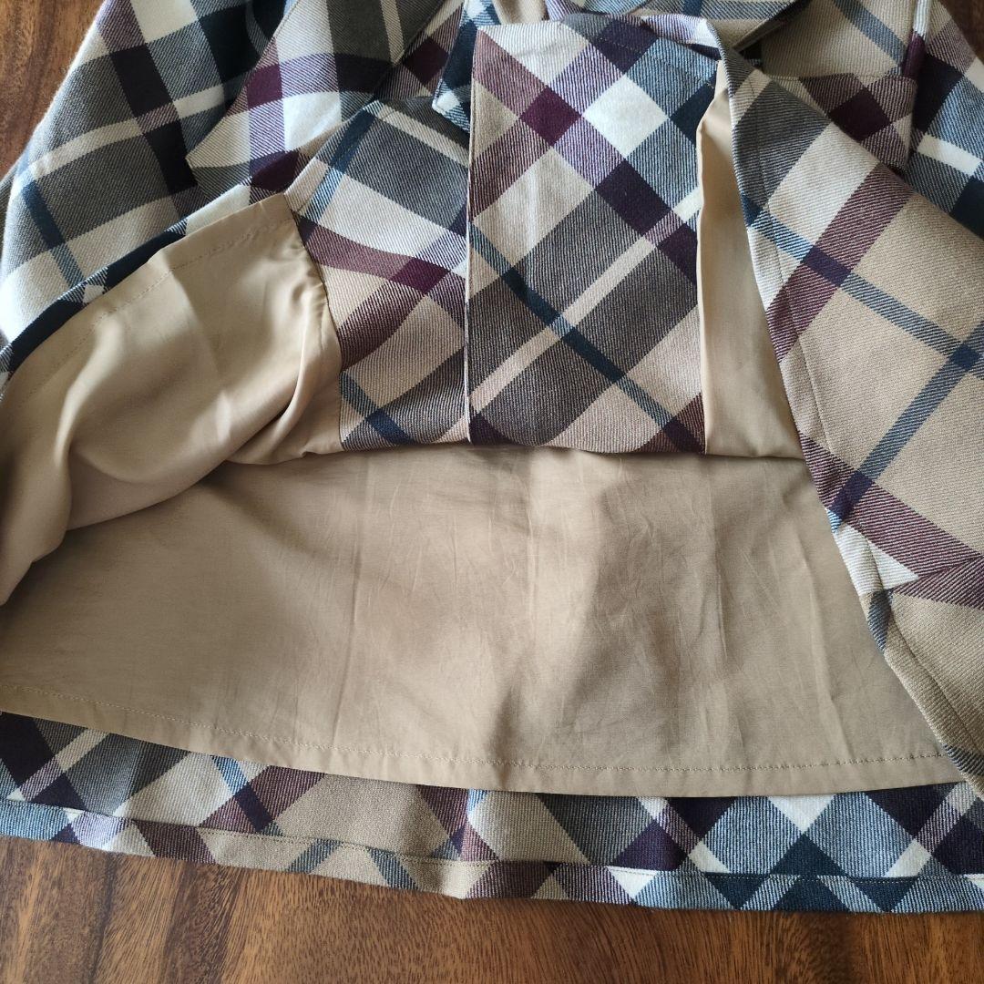 美品✨バーバリーブルーレーベル ノバチェック シャツワンピース ベルト 38