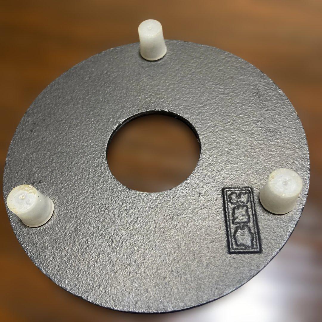 鋳鉄製 鉄瓶 底皿付き