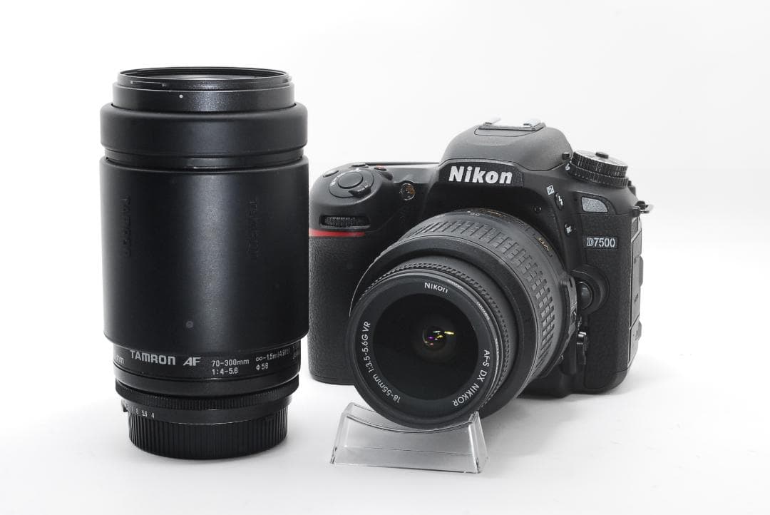 ☘️超美品☘️低ショット Nikon D7500 ダブルズーム 説明書付