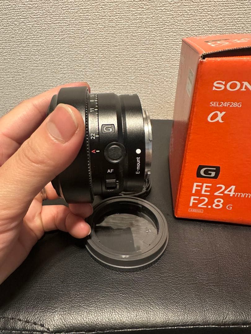 ほぼ未使用・箱ありSONY FE 24mm F2.8 G SEL24F28G