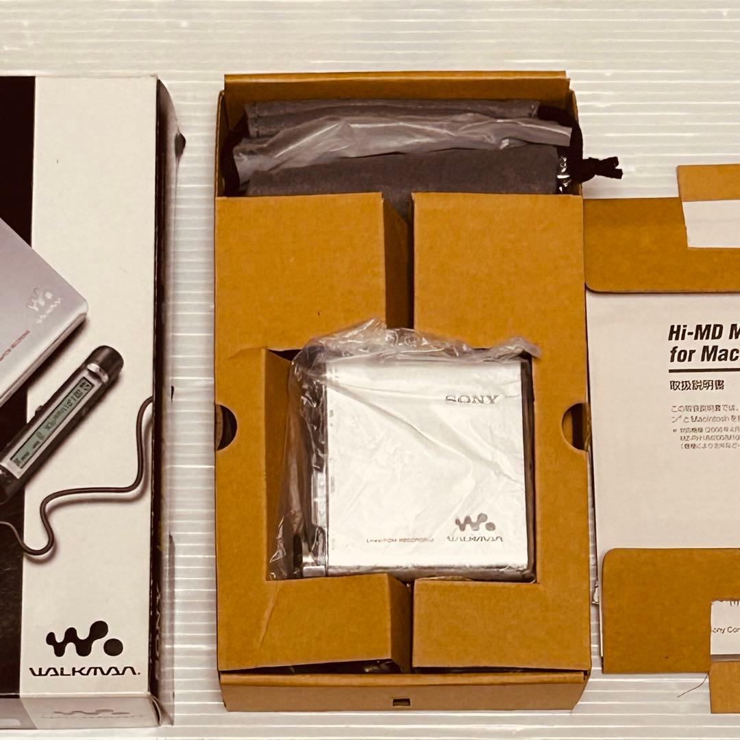 未使用品 SONY ソニー Hi-MD ウォークマン MZ-RH1