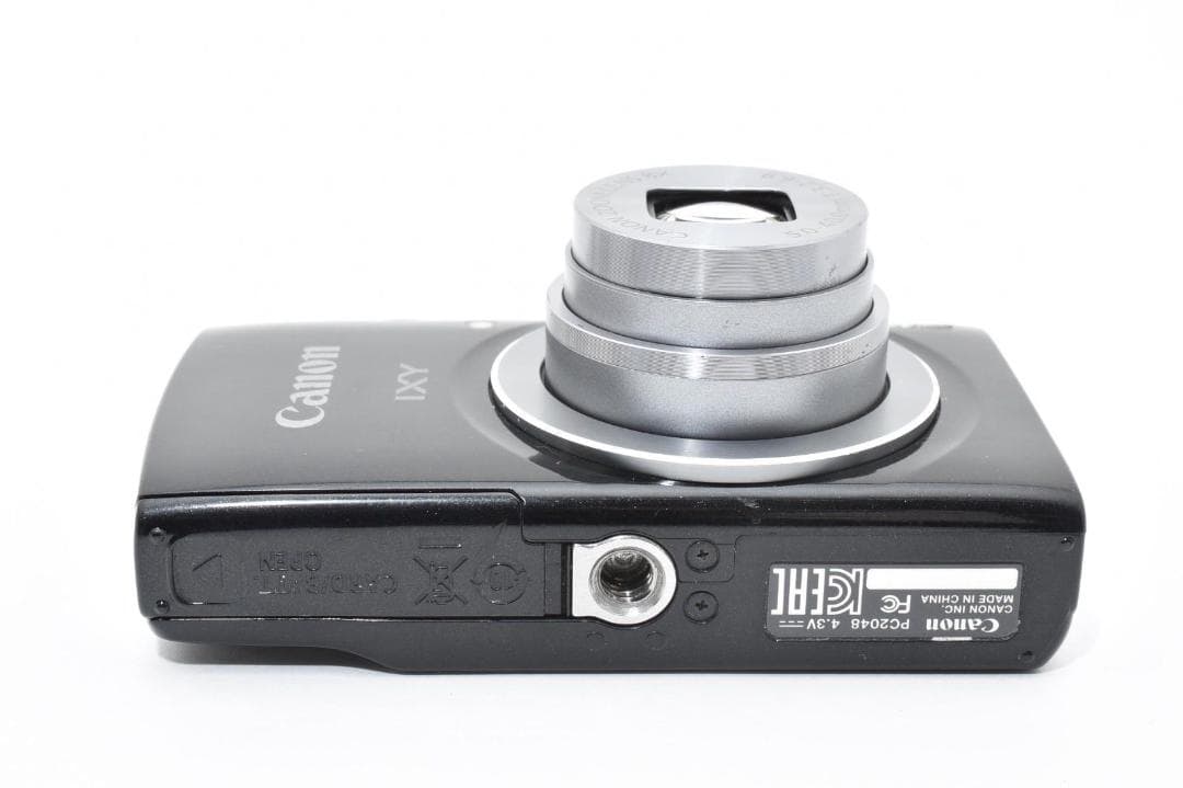 【美品】キヤノン CANON IXY120 ブラック コンパクトデジタルカメラ