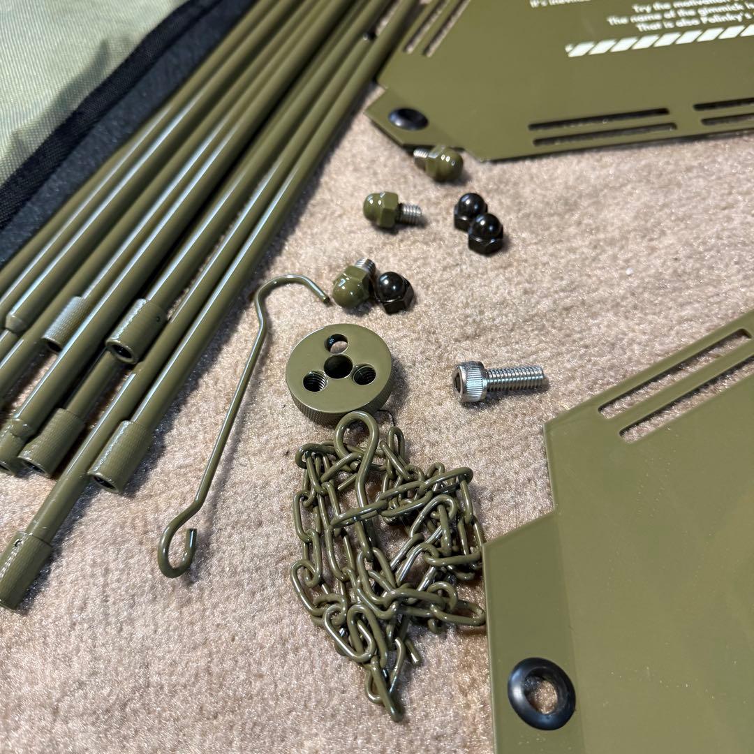 BRUNT トライベーション上下セットＢ　オリーブ