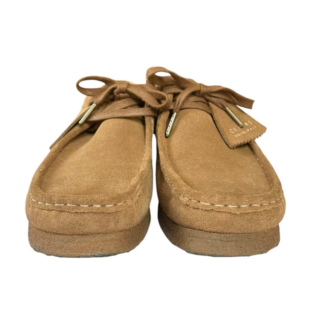 【極美品】◾️Clarks ORIGINAL◾️ワラビー◾️左右三角タグ◾️スエード◾️