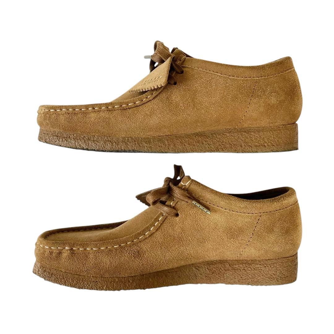 【極美品】◾️Clarks ORIGINAL◾️ワラビー◾️左右三角タグ◾️スエード◾️