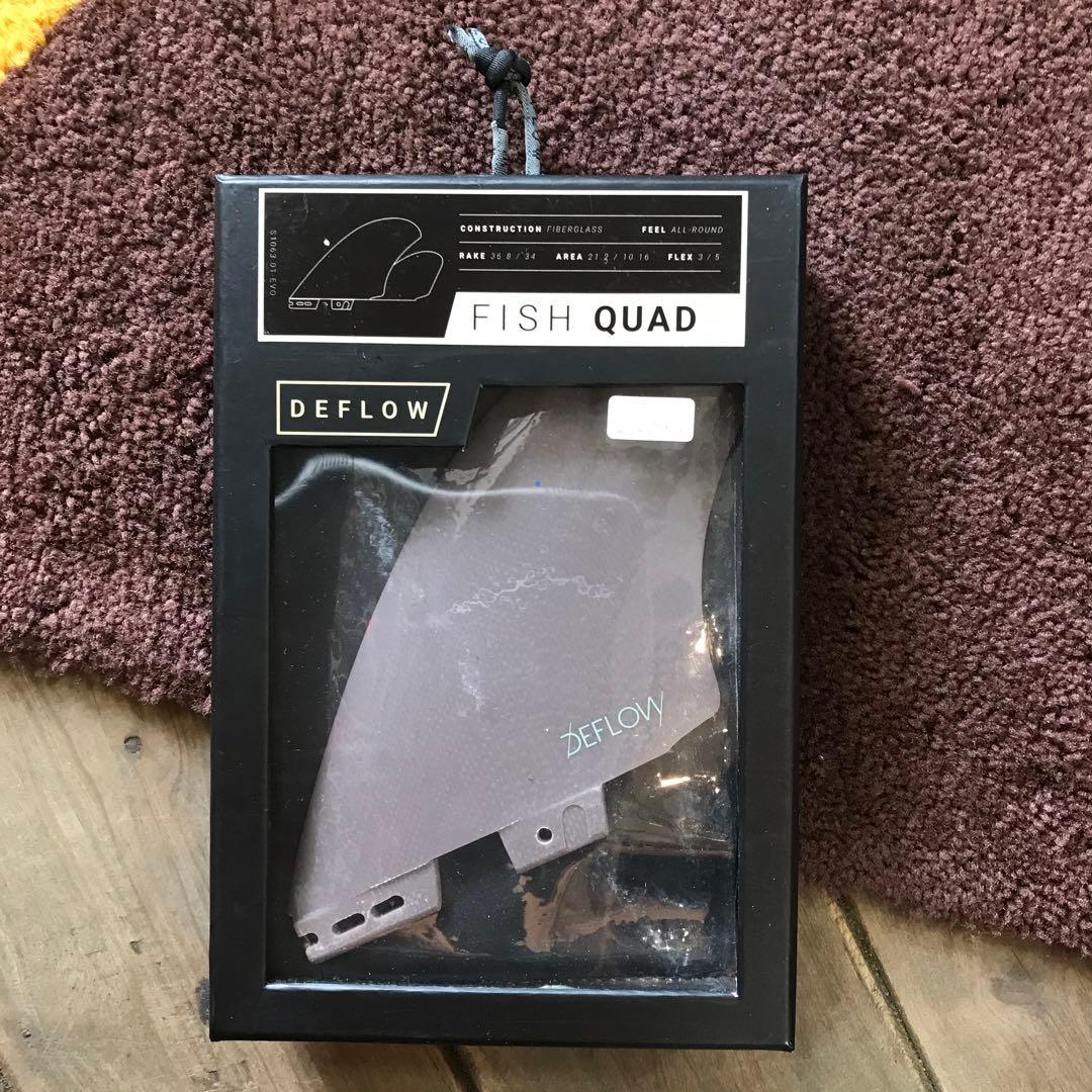 DEFLOW FISH QUAD デフロークワッドフィン 定価¥24200