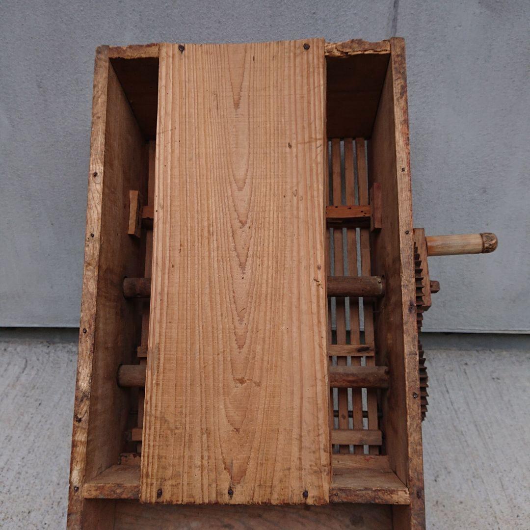 昭和レトロ 古道具 古民家 絹糸毛羽取り機