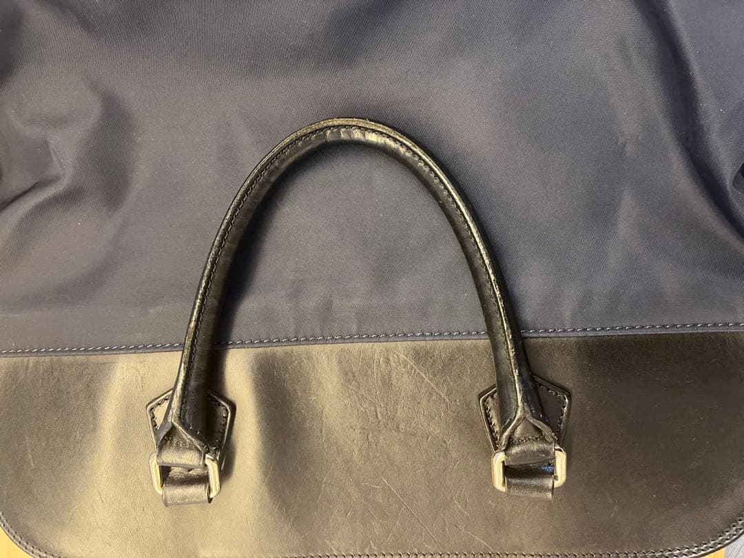 極美品！ボルドリーニセレリア×シップス リモンタナイロン ビジネスバッグ A4可