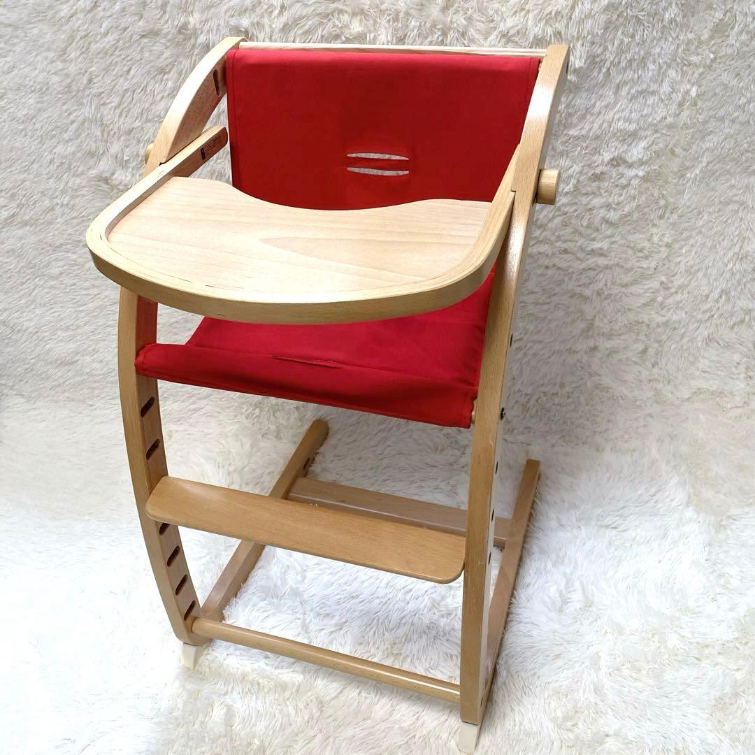 ✨美品✨ファルスカ スクロールチェアプラス レッド