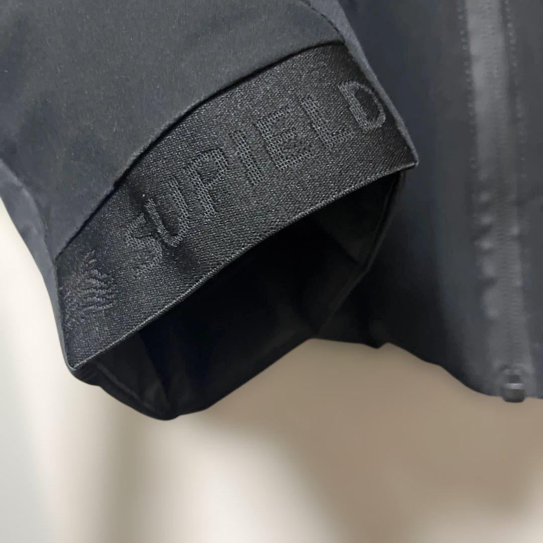 SUPIELD+ ブラック ダウンジャケット