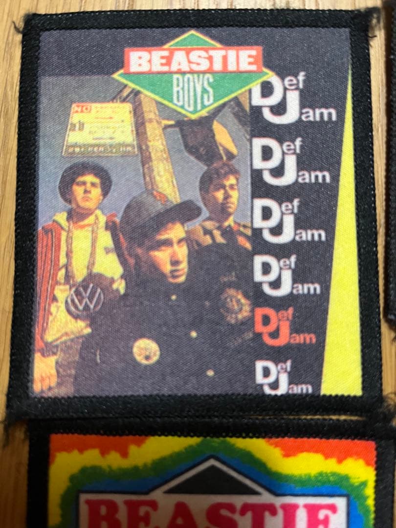 激レア 当時物 ワッペン パッチ beastieboys GANG GREEN