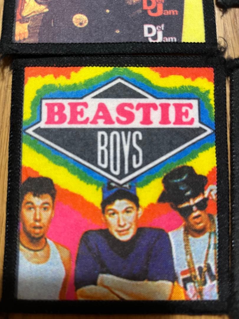 激レア 当時物 ワッペン パッチ beastieboys GANG GREEN