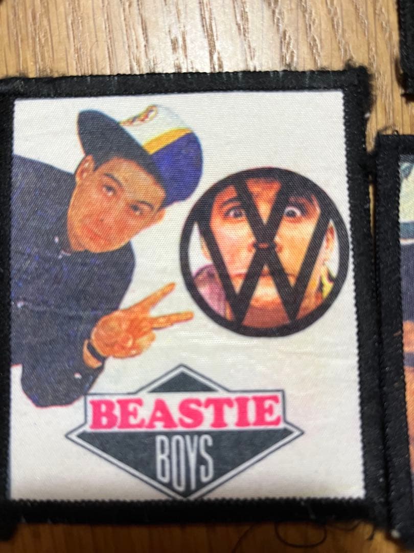 激レア 当時物 ワッペン パッチ beastieboys GANG GREEN