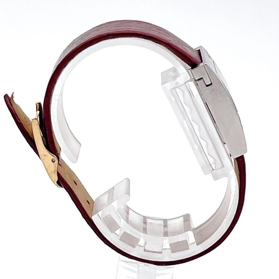 クリスチャンディオール マリス トロッター柄 ワインレッド シェル文字盤