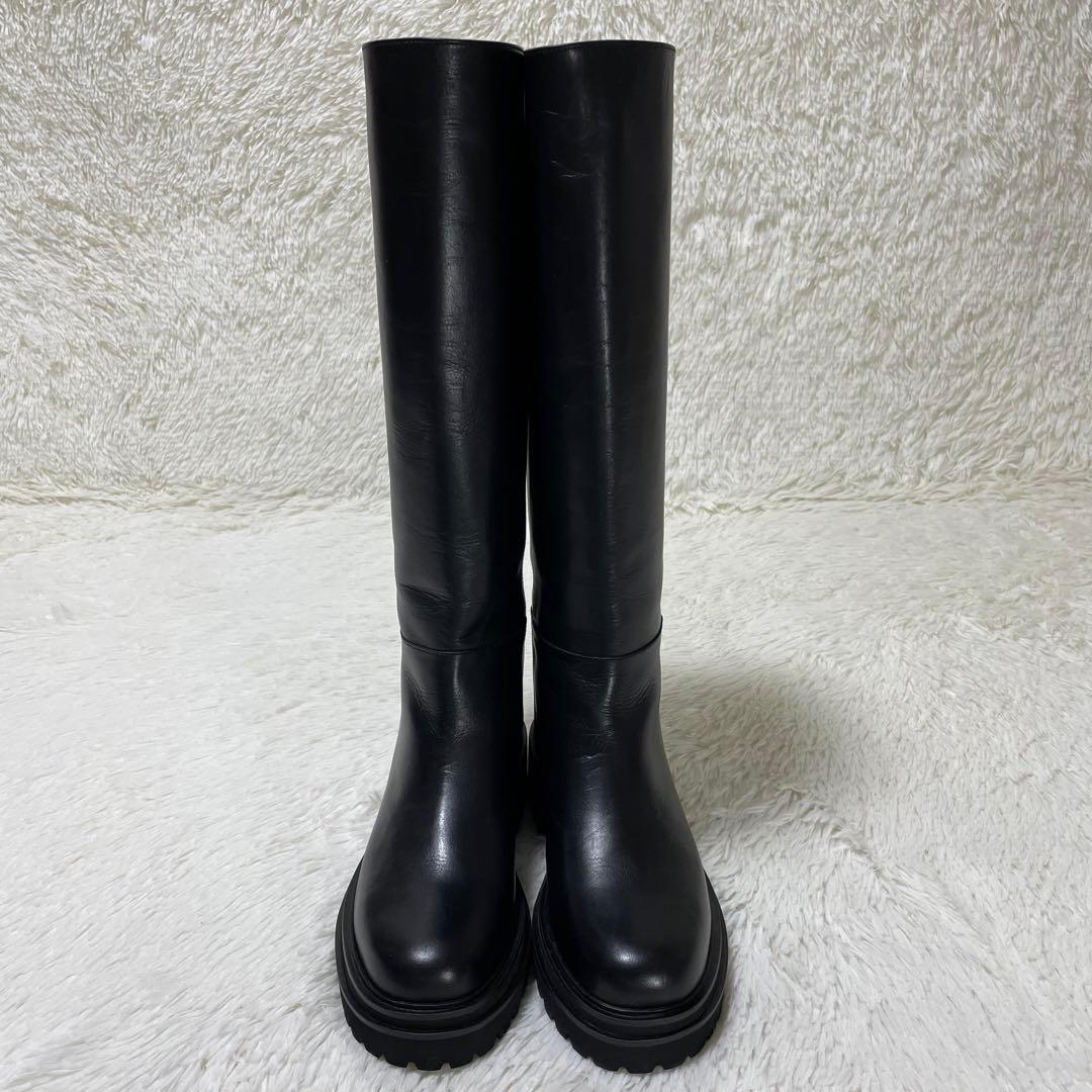 ほぼ未使用✨定価5万　UNITED ARROWS 日本製　ロングブーツ　25cm