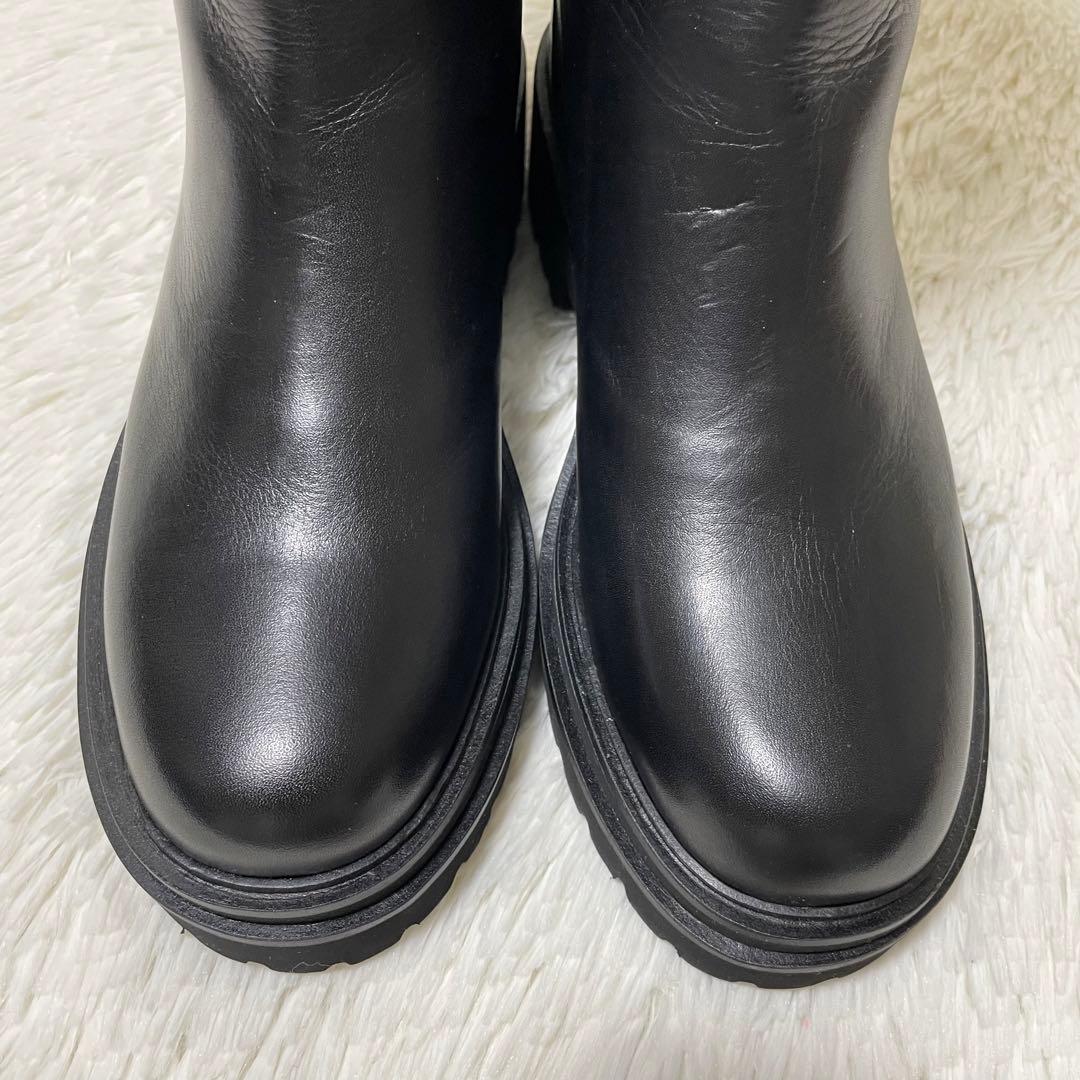 ほぼ未使用✨定価5万　UNITED ARROWS 日本製　ロングブーツ　25cm