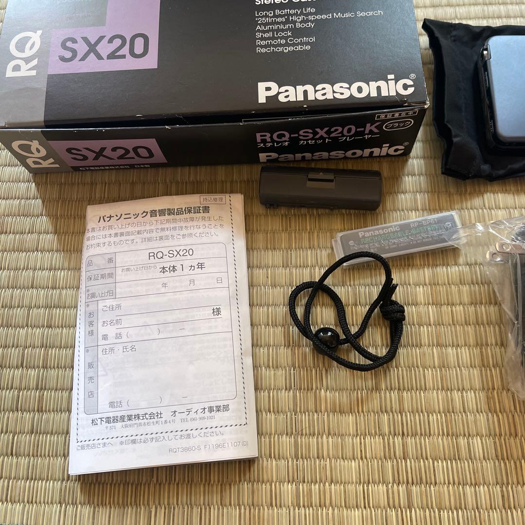 Panasonic カセットプレーヤー RQ-SX20
