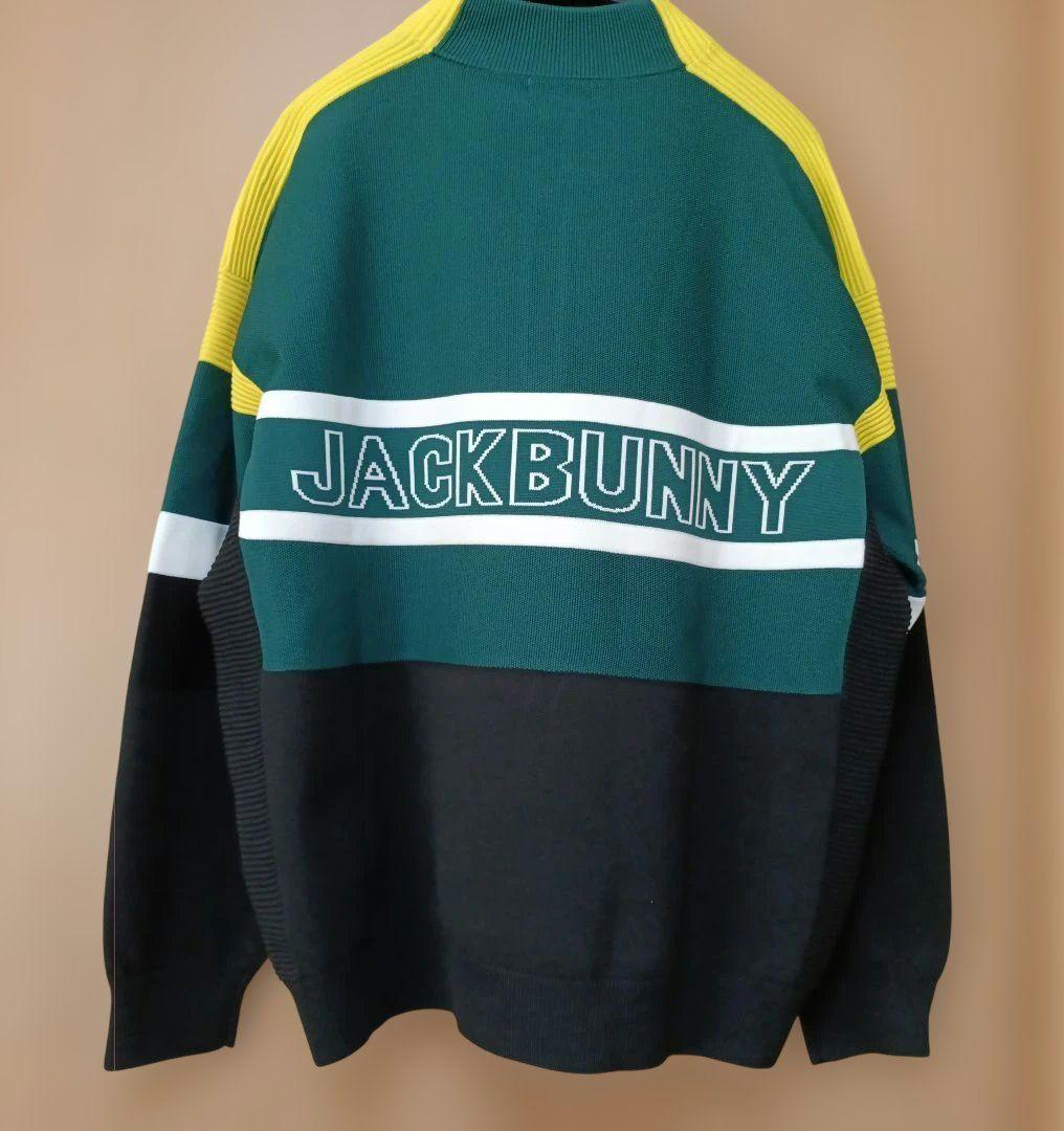 新品・タグ無し　Jack Bunny!! ゴルフウェア　ハーフジッパーセーター
