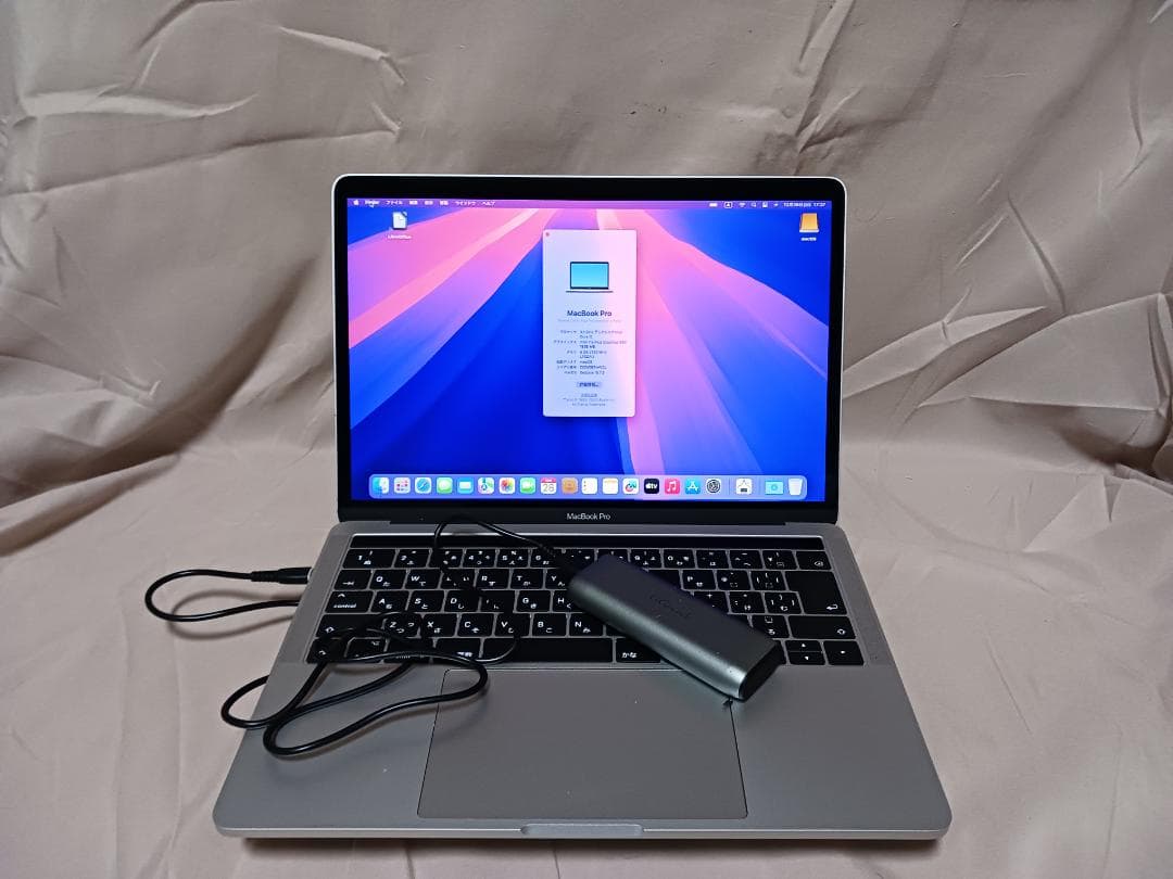 MacBook Pro (13インチ, 2017, T3 x 4) 　A1706