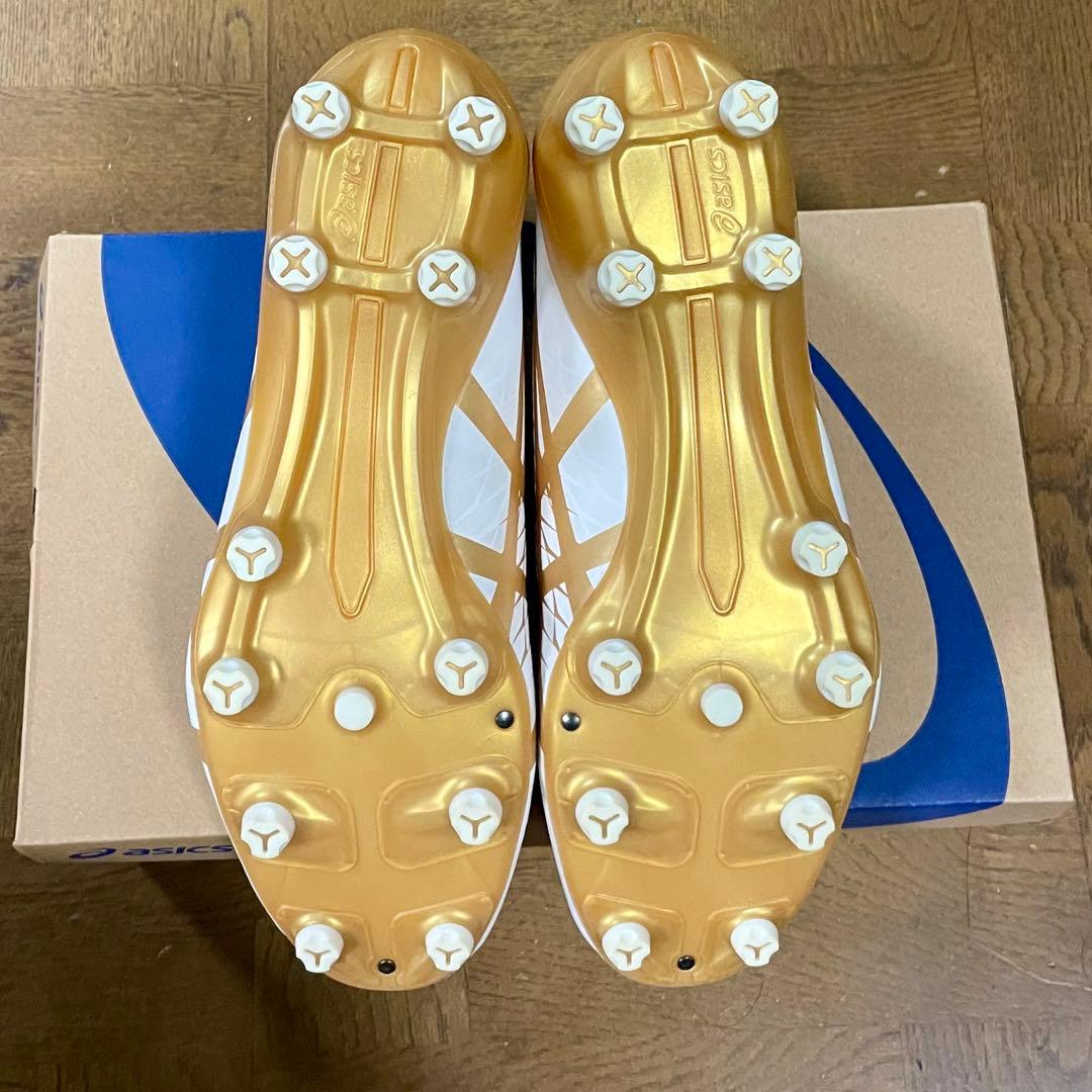 アシックス メナス4 ゴールド 27cm