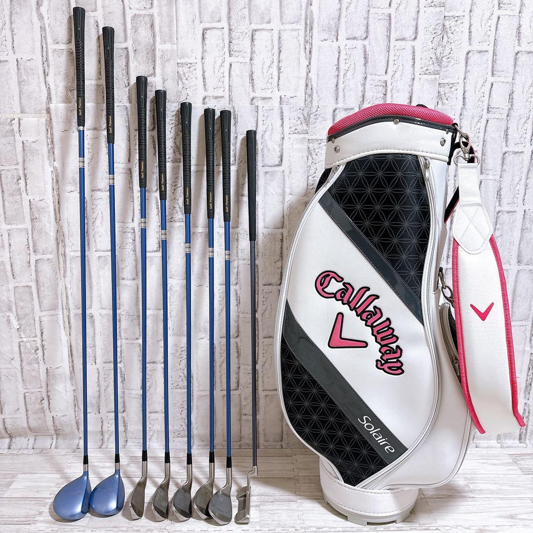 キャロウェイ ソレイル GOLF PLANNER レディースゴルフ クラブセット