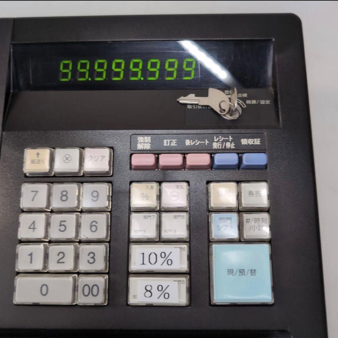 SHARP シャープ レジスター XE-A147B ブラック