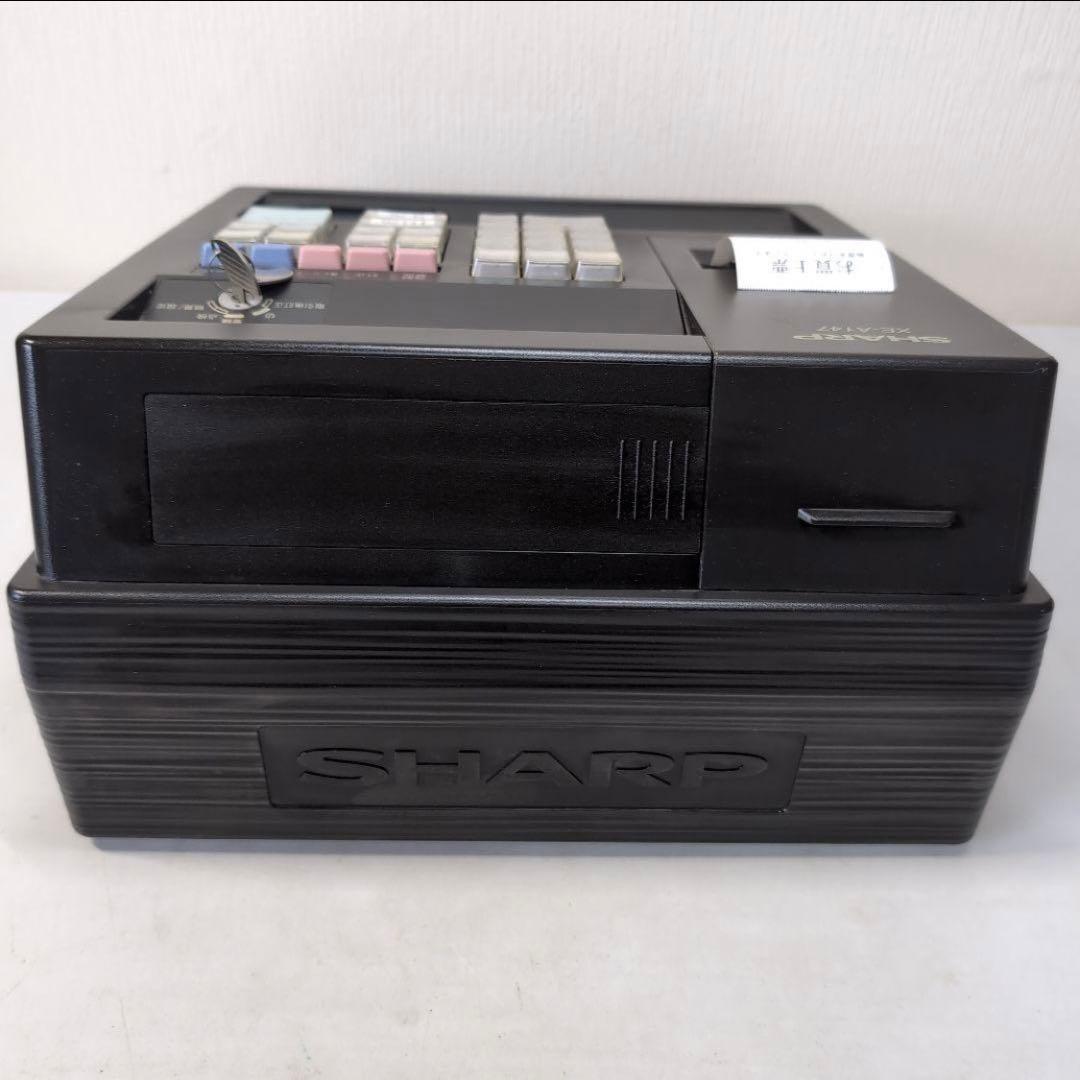 SHARP シャープ レジスター XE-A147B ブラック