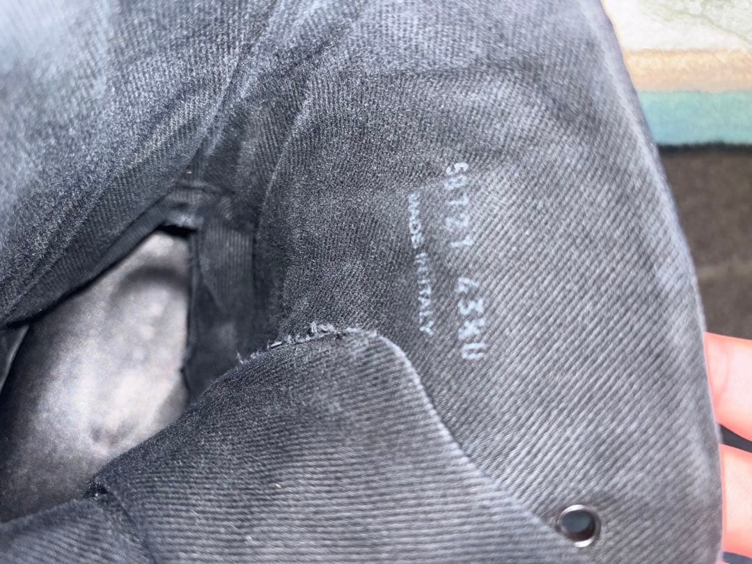 靴 Rick owens drkshdw army megatooth boots