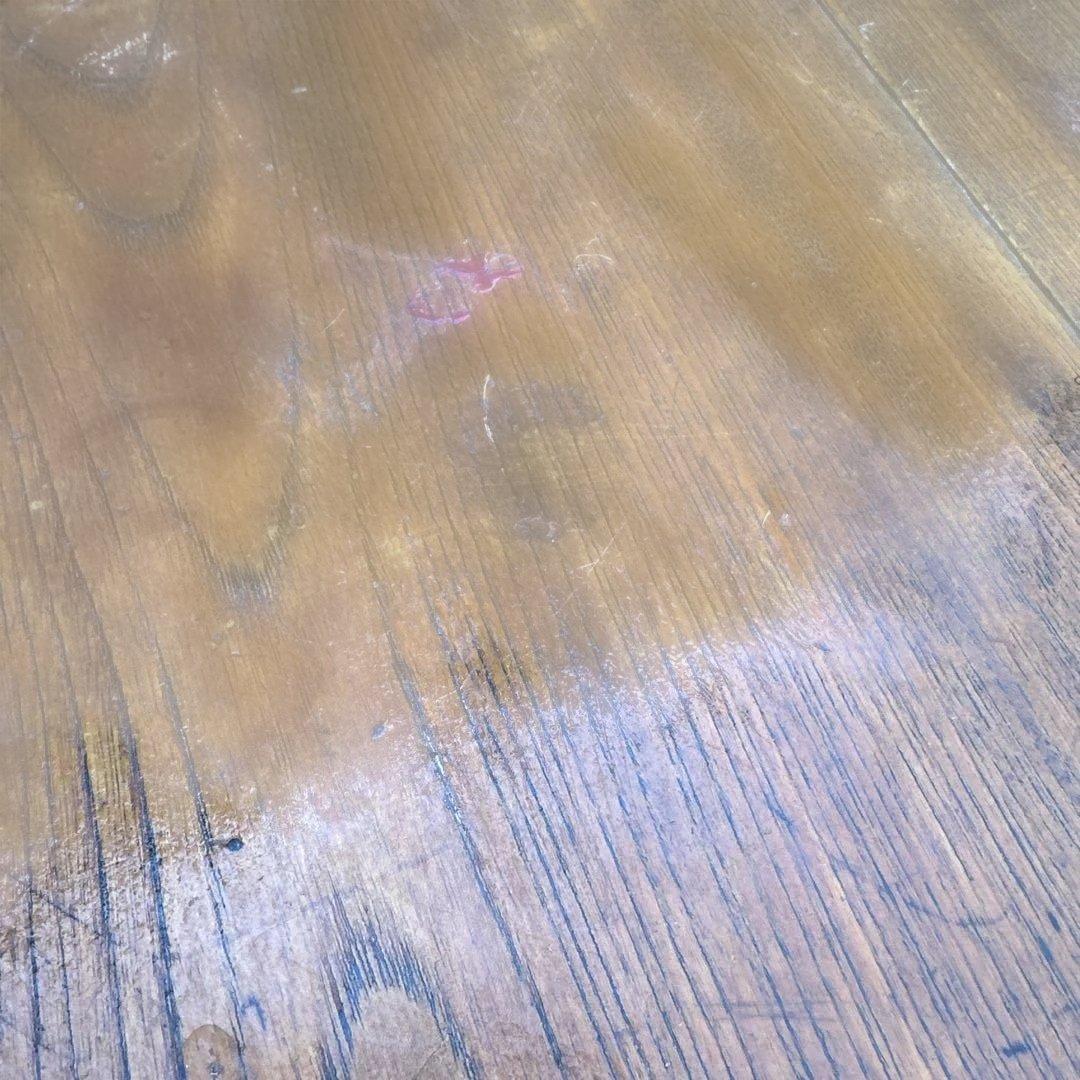 最終お値下げ‼️ヴィンテージ　希少品　猫脚　ちゃぶ台❗️木製円形テーブル