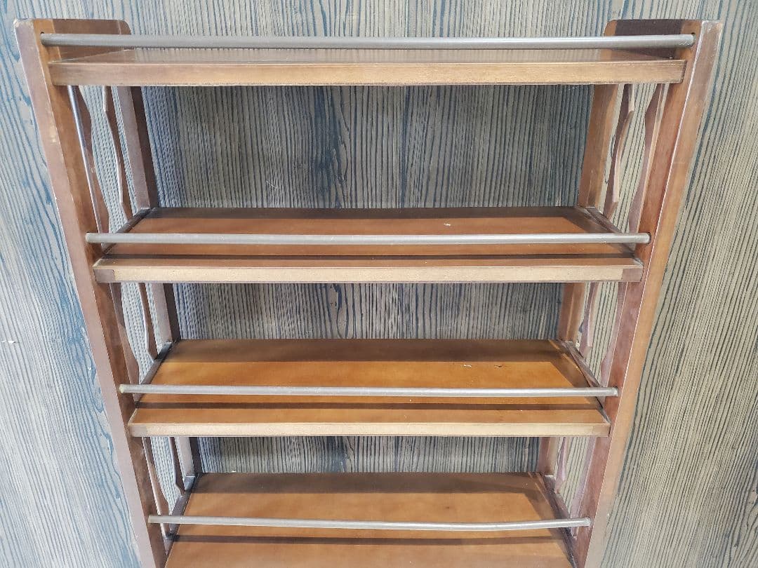 レトロ　オープンラック　飾り棚 本棚　シェルフ