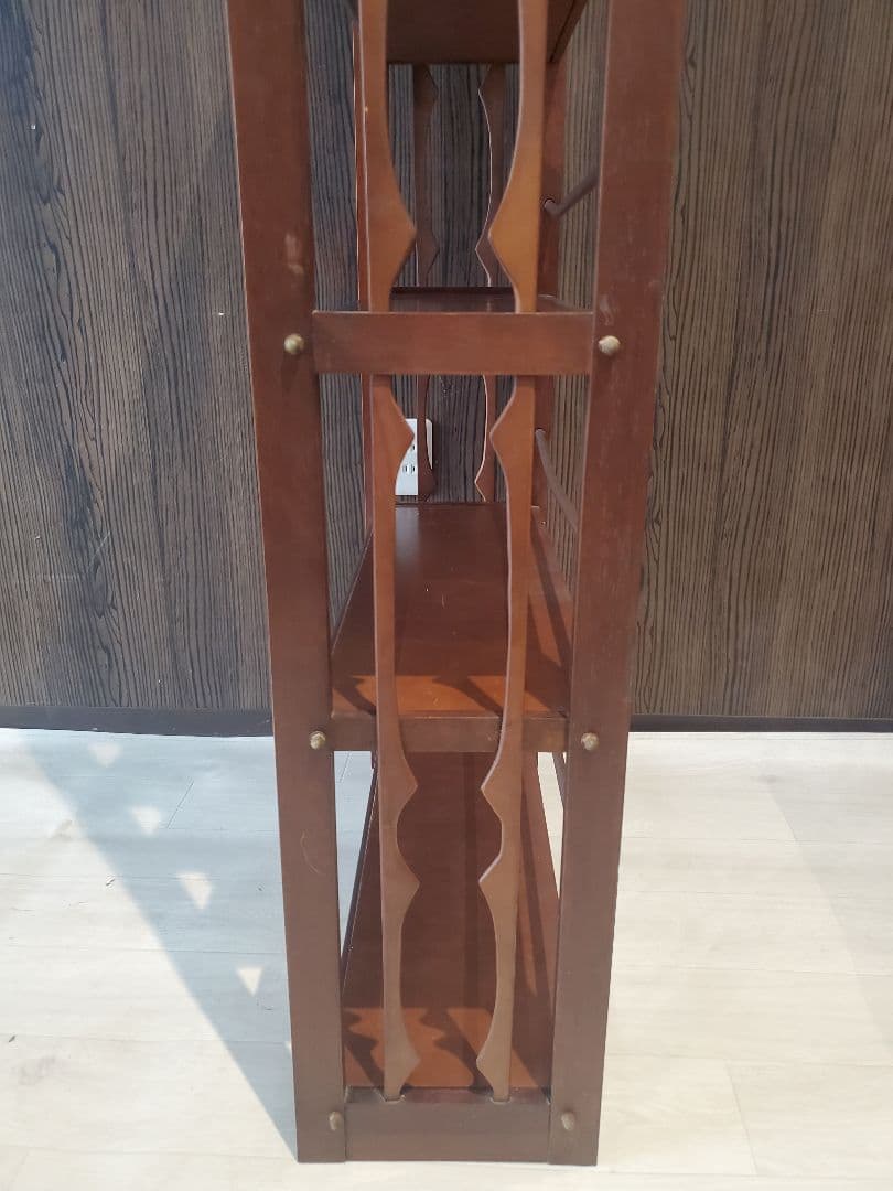 レトロ　オープンラック　飾り棚 本棚　シェルフ