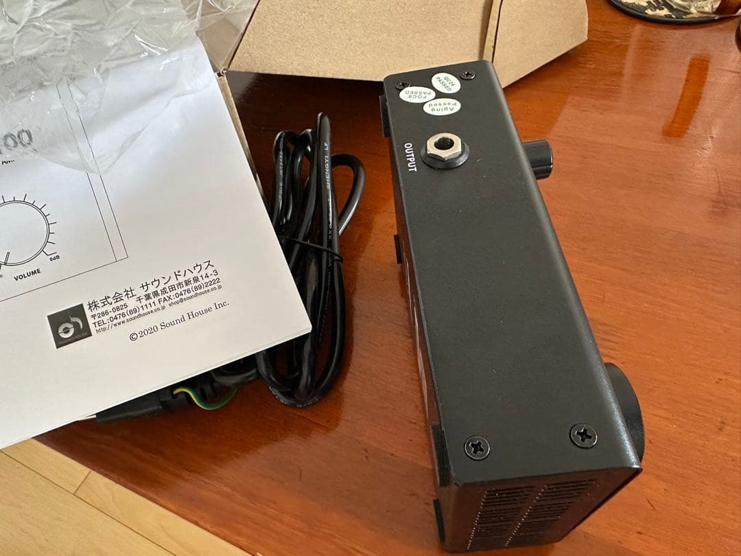 GPA100 ギター用パワーアンプ