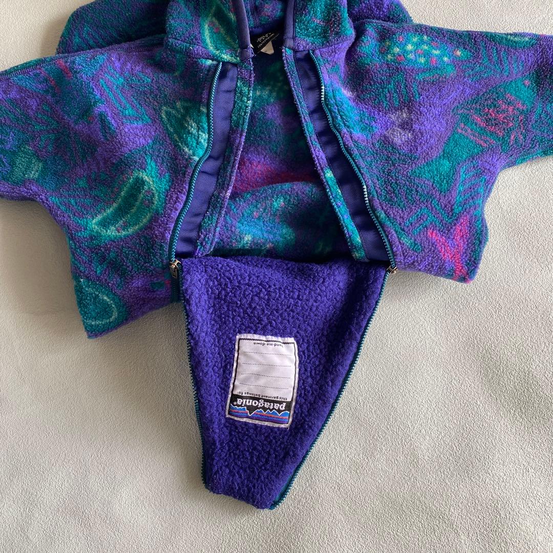 patagonia フリースロンパース　カバーオール　12M