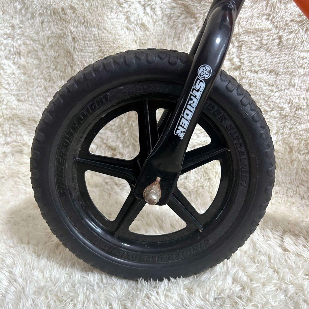 STRIDER SPORTS 12inch ストライダー オレンジスタンド付き