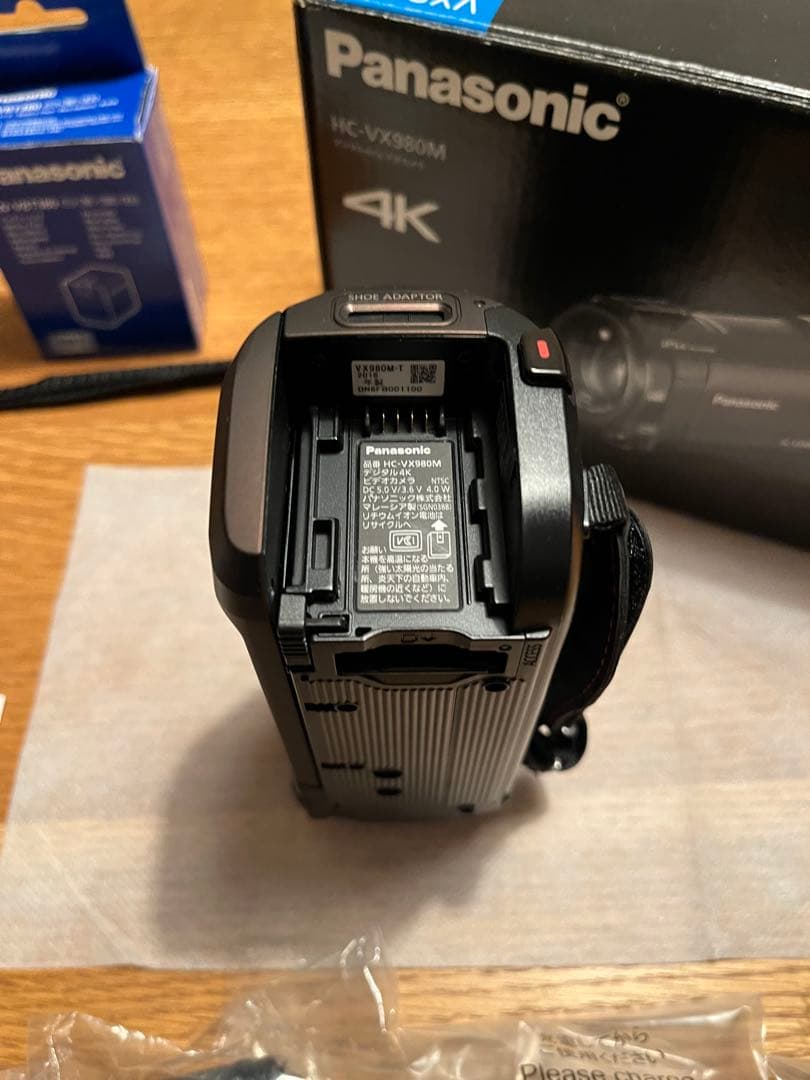 Panasonic HC-VX980M 4Kビデオカメラ　セット