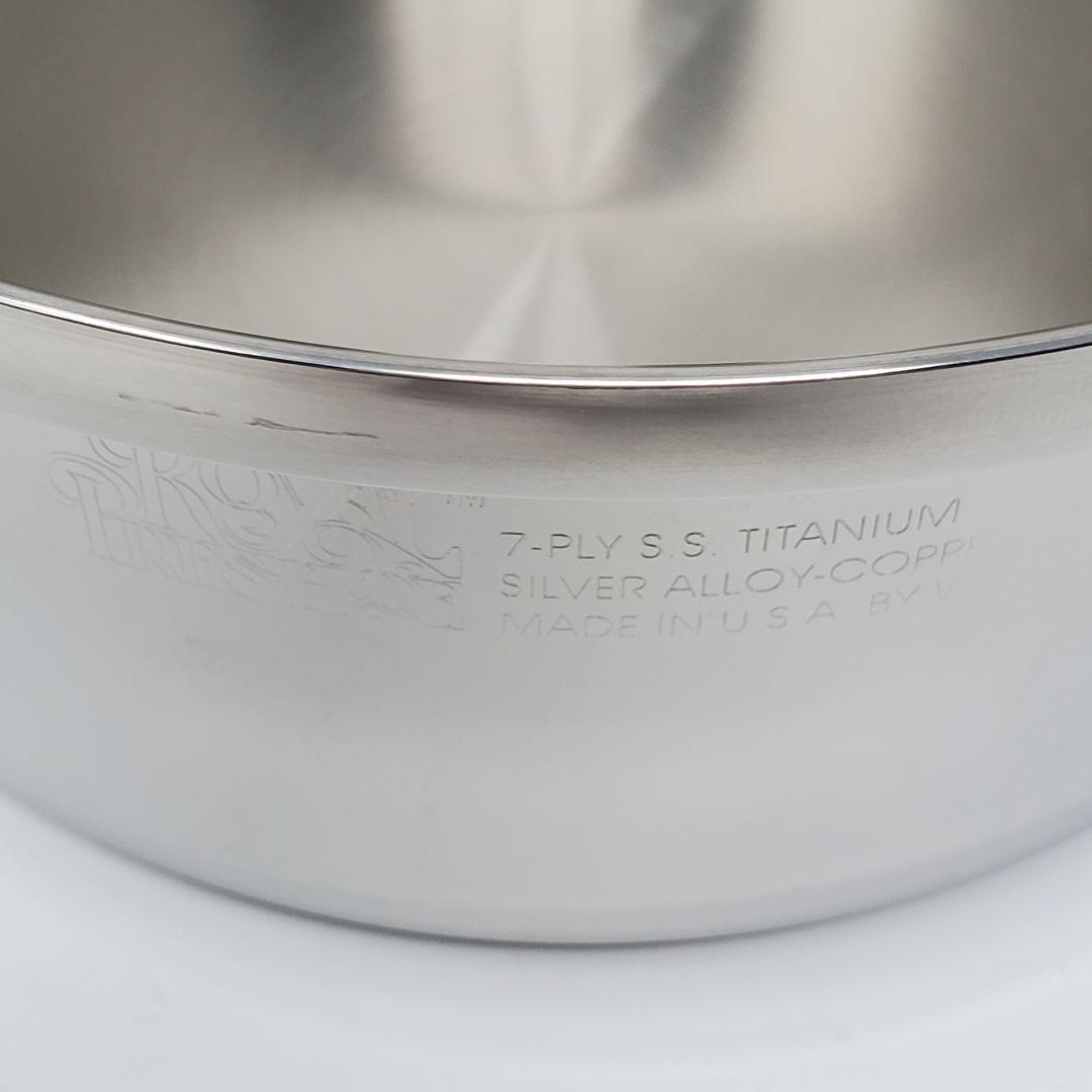  Prestige ロイヤルプレステージ 7層 IH可 片手鍋2個