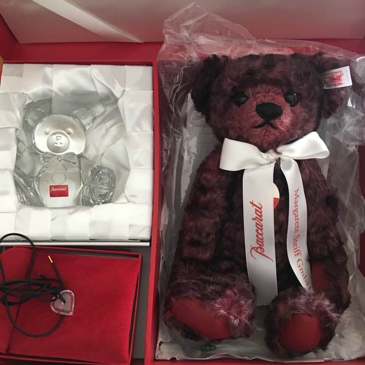 稀少！ 新品 バカラ シュタイフ  コラボレーション