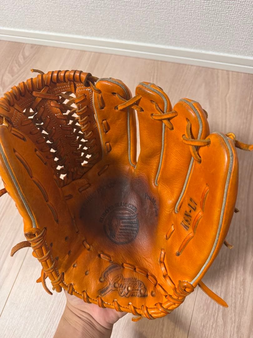 Slugger Aggressive 軟式グローブ オレンジ