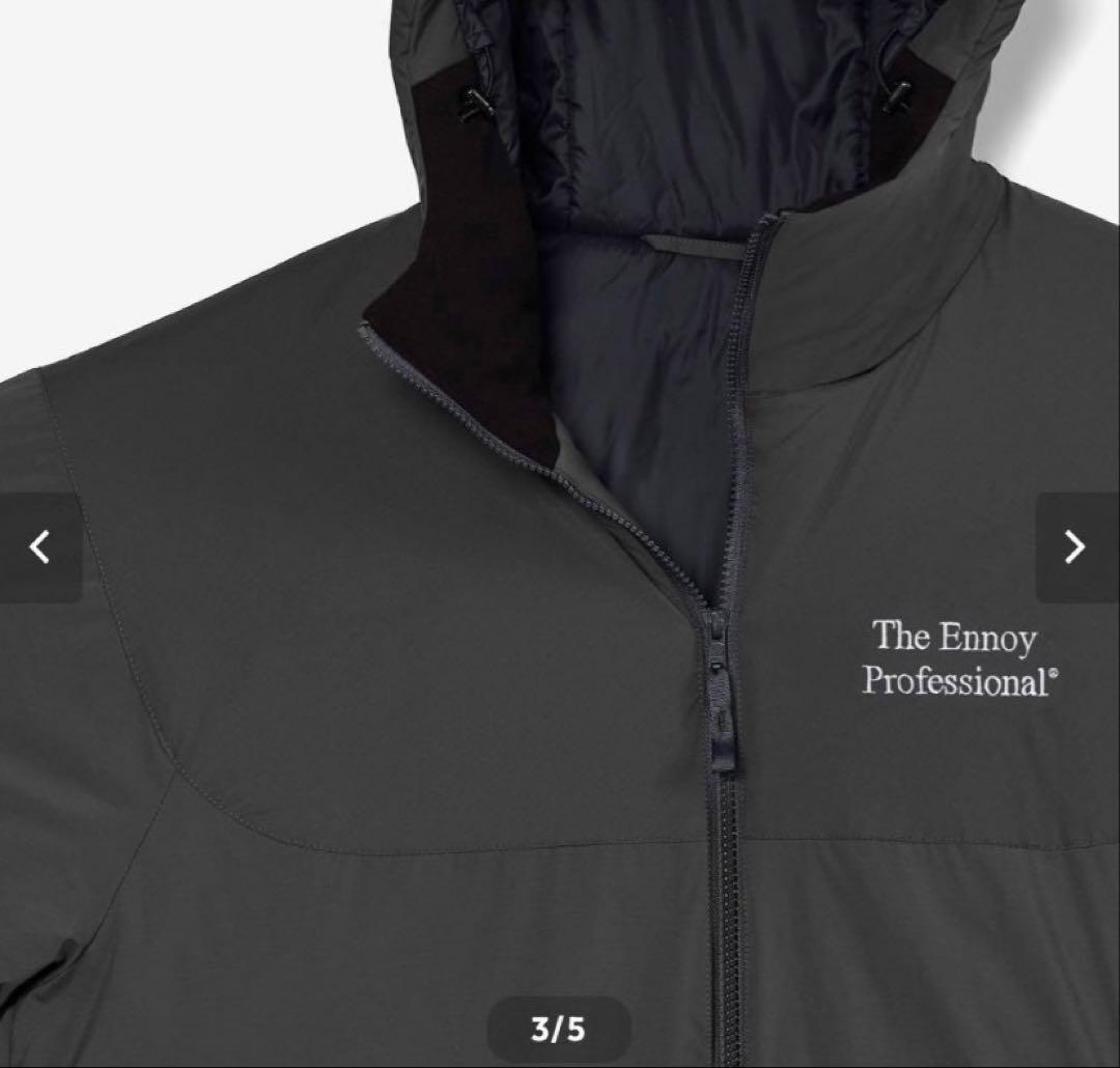 ENNOY スタイリスト私物 PADDED NYLON HOODIE Mサイズ