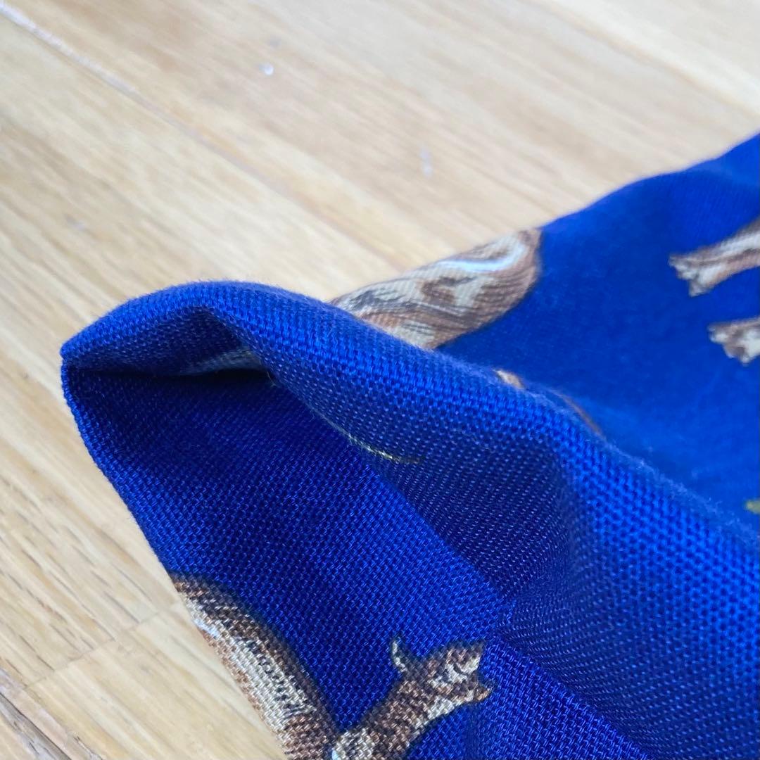 B...様　確認用　恐竜 ネイビー　デニム　ブルー　巾着袋　大きい　大きめ