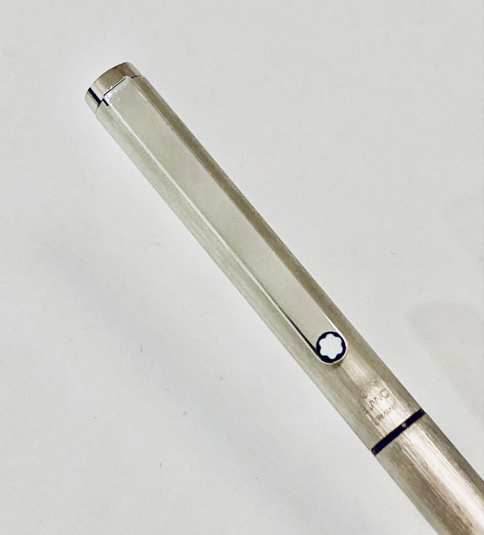 ドイツ製◆モンブラン 高級2色ボールペン Sライン MONTBLANC シルバー