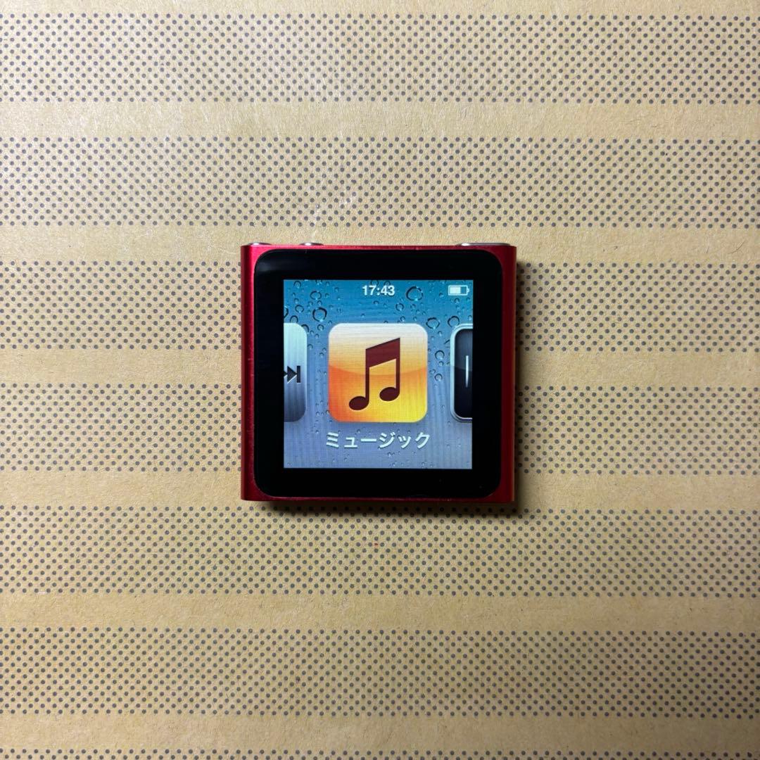 Apple iPod nano (PRODUCT) RED [8GB レッド]