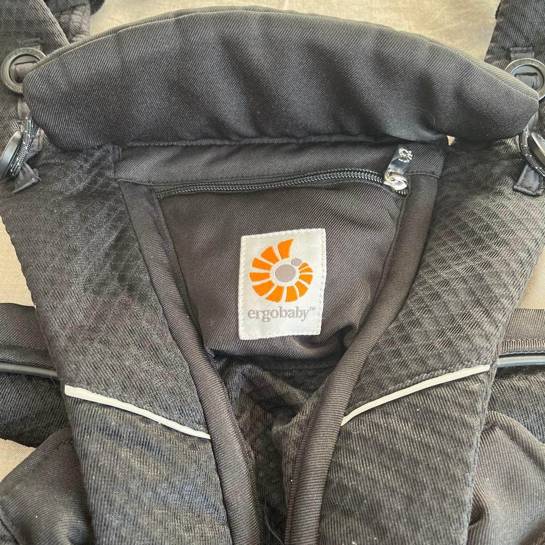 美品 / エルゴ ergobaby OMNI breeze 抱っこ紐 ブラック