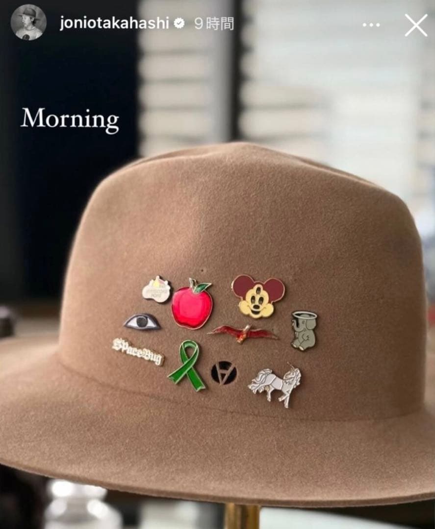 UNDERCOVER 2025aw アンダーカバー ピンバッチ ミッキー マウス