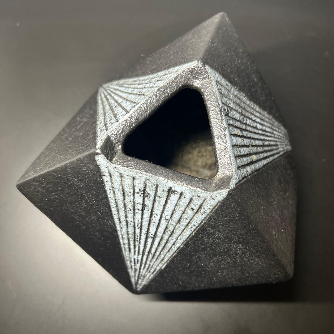 ミッドセンチュリー　東洋陶器TOTO花器花瓶セラミック　モダンヴィンテージ