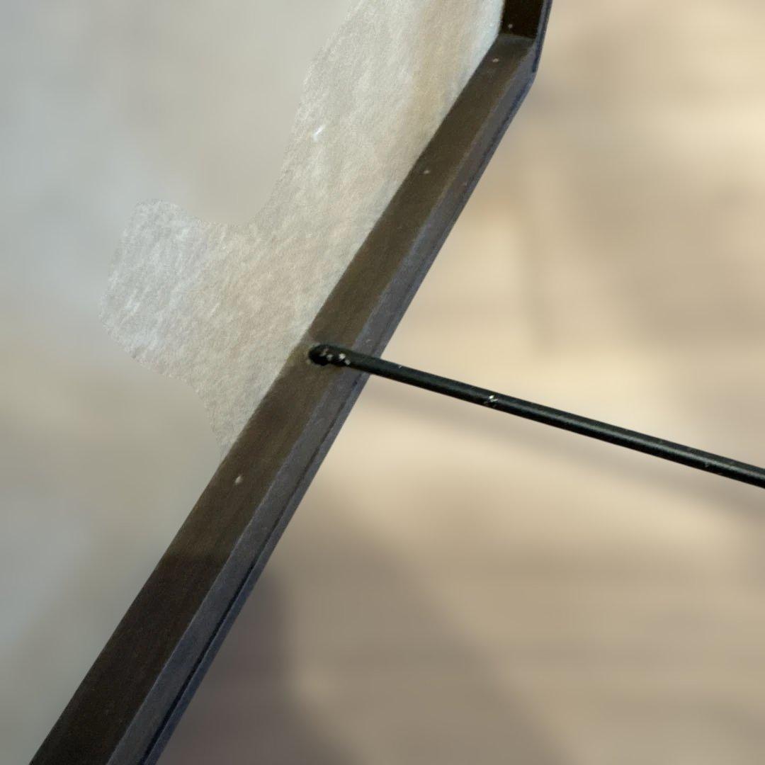 無印良品　廃番品　タモ材フレーム スタンドミラー