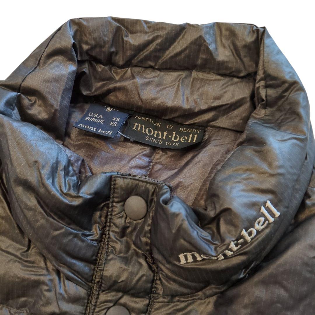 【即日発送】美品 旧タグ mont-bell モンベル 半袖ダウン S